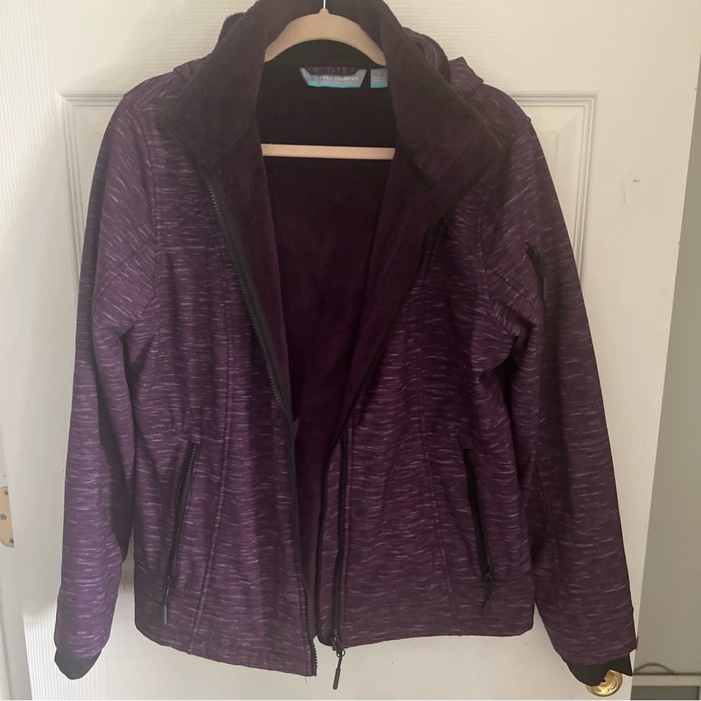 Free Country Purple Zip-Up Jacket